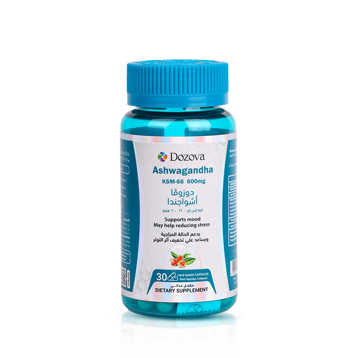 Dozova Ashwagandha KSM-66 600mg | 30 Capsules