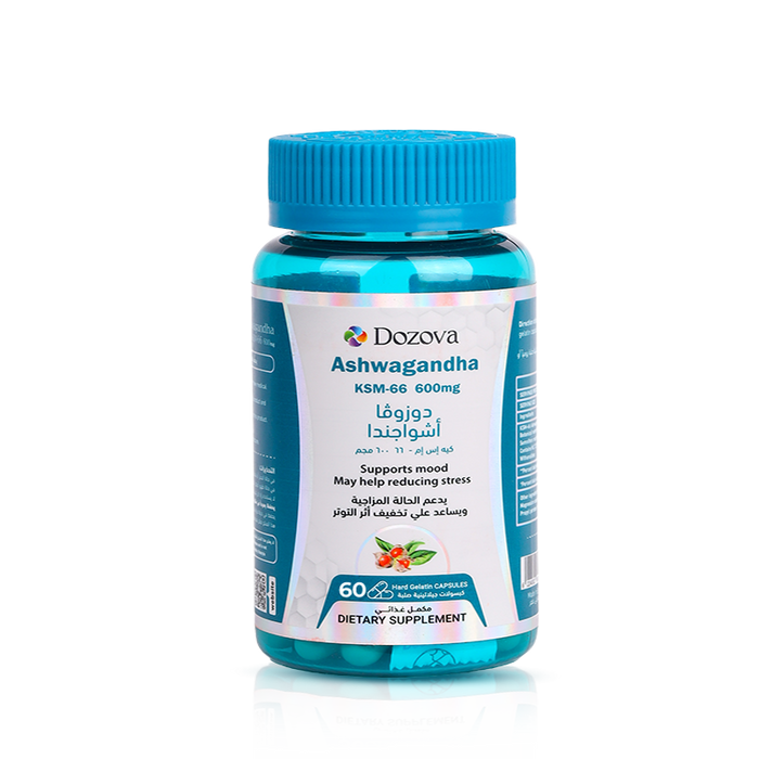 Dozova Ashwagandha KSM-66 600mg | 60 Capsules