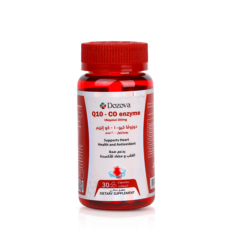 دوزوفا كيو 10 يوبيكينول 200 مجم Ubiquinol | طاقة القلب والشباب