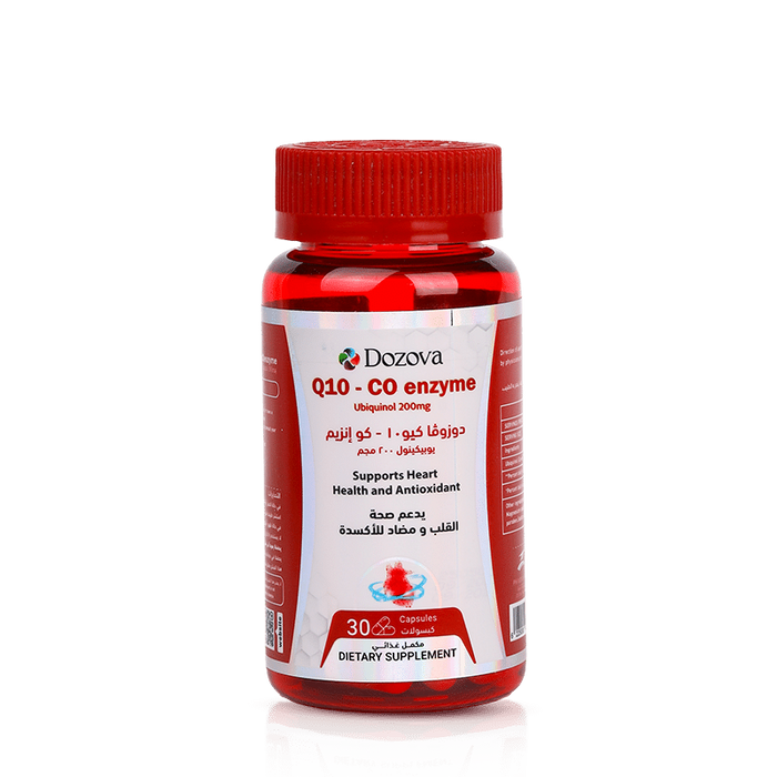 Dozova CoQ10 Ubiquinol 200mg – 30 Capsules